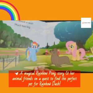 KIDS Storybook for Age 0-6 Years A Magical Rainbow Pony Adventure: Fluttershy And The Perfect Pet | Baby Preschool Toddler Reads