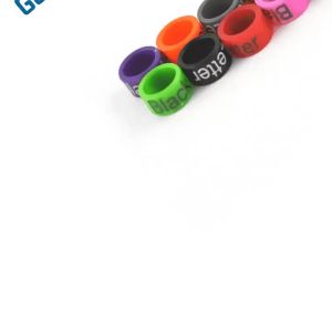 2025 Ornamental Pigeon Foot Ring | Pigeon Mouth Closure Foot Ring | Colorful Plastic Rings for Birds Parrot Foot Rings Identification Rings