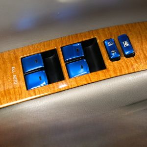 Toyota Estima Acr50 Glass Elevator Button Sticker Previa One Touch Start Decoration Patch Aluminum Car Interior Decoration
