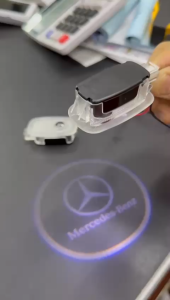 LED CAR DOOR WELCOME LIGHT PROJECTOR LOGO COURTESY GHOST SHADOW LIGHT FOR MERCEDES BENZ