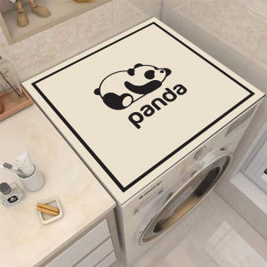 Silica Mud Roller Washing Machine Cover Pad Dust Cover Refrigertor Dust Cover Cloth Automatic Washing Machine Mat Countertop Pad