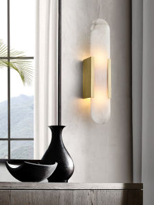 MUYING | Traditional Chinese Style Copper Wall Light Marble