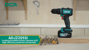 DCA 20V ADJZ2055i Brushless Cordless Hammer Drill Driver