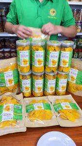 Xoài Sấy Dẻo Tân Lộc Phát Food | Sấy Thăng Hoa | Xoài sạch Không sơ Miếng to dày