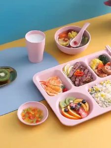 Diet Plate/Compartment Plate/Pinggan Hospital/Pinggan Diet/Pinggan Diet Suku Separuh/Diet Plate Adult/Portion Plate