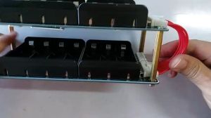 อุปกรณ์เสริมชูดขนานสำหรับรางแบต 25.9V - 29.4V 7S (ไม่รวมชุดรางหลัก) 18650 และ 27100 พร้อมวงจรแบตเตอรี่อเนกประสงค์ DIY