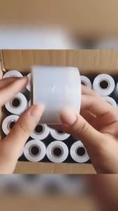Plastic Packaged PE Stretch Film Cling Wrap Wide 3 cm 5 cm for Beauty salon specific eyebrow tattooing and embroidery cling film