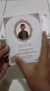 [10 PCS] CETAK BUKU YASIN DAN TAHLIL CUSTOME Pakai Foto