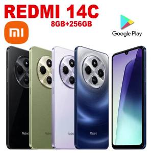 Redmi | Global version of Redmi 14c fashion smart unlock mobile phone 256GB/5160mAh long battery life dual SIM full Netcom mobile phone