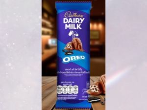 Cadbury 60gr Dairy Milk Oreo Chocolate Coklat Susu Dengan Kepingan Oreo Dan Krim Vanila Coklat Manis Renyah