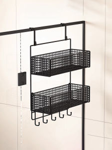 Wall Mounted Towel Organizer No Drilling Required