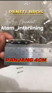 1 Pack | Peniti Bros Panjang 2cm 25cm 4cm | Aksesoris pakaian Tas Sepatu Topi | Aksesoris Hiasan | Peniti dekorasi | Peniti DIY | Peniti brooch bross| Peniti anti karat | Peniti sun | Peniti serbaguna | peniti nikel | peniti stainless | Peniti bayi | pin