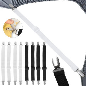 4 cái giường có thể điều chỉnh dây cố định tấm trải treo Tấm đàn hồi ban nhạc kẹp dây Đệm Sofa bọc nệm Kẹp góc kẹp