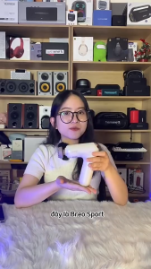 Súng massage cầm tay Breo Sport-M0220 Lucky 7 3 đầu chuyên dụng massage nóng BH 12 Tháng