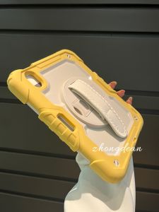 เคสป้องกัน iPad pro 13 นิ้วแบบหมุนได้ 360 องศาพร้อมช่องใส่ปากกา ด้านหลังแบบครอบเต็ม ด้านหน้าแบบโปร่งใส ด้านบนแบบปิด