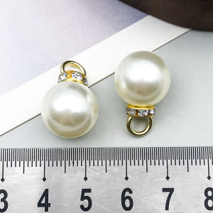 Bộ Mặt Dây Chuyền Ngọc Trai Tinh Xảo 10/30 Chiếc Vòng Kim Loại Cắt Kim Cương Nhiều Kích Cỡ Lựa Chọn Phụ Kiện Làm Đồ Trang Sức Cao Cấp Tự Làm Dành Cho Đồ Trang Sức Thủ Công Phong Cách Bohemia Phong Cách Hàng Hải.