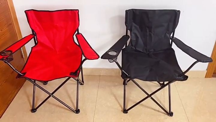 LoveHouse Logo Camping Chair Outdoor Folding Chair With Armrest - Main Image