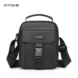 OTOHE Mini Mens Shoulder Bag Cross Body Bag Casual Waterproof Bag Multi-Layer Large Capacity Bag Lightweight Sport Street Bag Phone Bag for Travel Outdoor Leisure Office