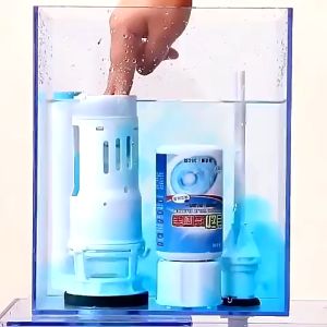 350ml Automatic Toilet Bowl Cleaner: Auto Releasing Dirt Removal & 10 Years No Brush
