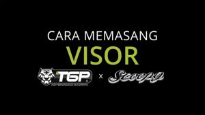 Visor Windshield SCOOPY Old Scoopy Fi New Genio dan Fino Htam Smoke dan Clear Original TGP