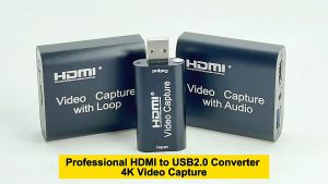 HDMI Video Capture USB 1080P Video Recording Game FULL HD Mini Video Card Support 4K