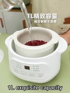 小炖锅煲汤🔥READY STOCK🔥X1A0M1 Electric Slow Cookers Electric cooker baby porridge can be stewed birds nest soup and porridge ceramic 电炖盅婴儿煲粥