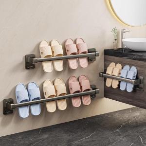 XUNHUAI | No-Drill Wall Mounted Bathroom Shoe Rack