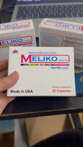 Viên uống bổ mắt Meliko - Hỗ trợ điều trị cận thị Ngăn ngừa các vấn đề về mắt (30 viên)