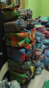 Tas Kantong Keranjang Anyaman Belanja Pasar Bahan Plastik Kuat Kondangan hajatan Ukuran Medium