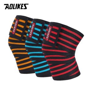 Bộ 2 băng quấn đầu gối tập gym AOLIKES YE-7167 bảo vệ khớp gối hạn chế chấn thương Knee compression straps