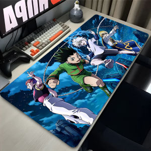Bandai | Large HD XXL Mouse Pad H-Hunter X Hunter Anime Game Mousepad Office Laptop Expand Desk Mat Non-slip PC Accessories Mat