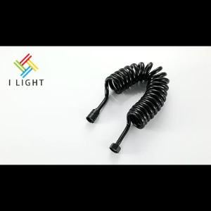 (Fast Delivery)1.5M/3M Shower Retractable Hose Stainless steel Retractable Spring Hose Black/Grey
