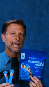 Dr. Berg Sugar Free Electrolyte Powder Variety Pack (28 Sticks) - Zero Sugar Keto Diet Friendly