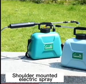 COD Kirim Cepat TaffHOME Semprotan Gendong Elektrik Otomatis Tanaman Bunga Taman Pertanian Di Cas 5L