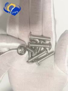 10Pcs 304 Stainless Steel Phillips Big Truss Head Screws M4 M5 M6 Mushroom Flat Head for Motorcycle/Scooter/ATV Plastic Covers