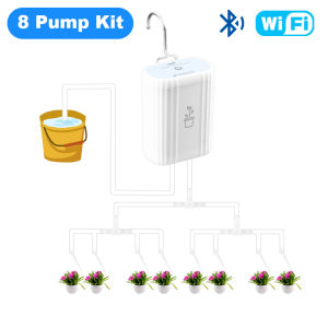 Tuya WiFi Smart Drip Irrigation Automatic Garden Plant Flower Watering System Sprinkler Drip Irrigation Device Pump Timer Tool