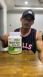 Pharmanutri Pea Protein Isolate (1kg) Unflavored 80% By Weight | Vegan | Non GMO