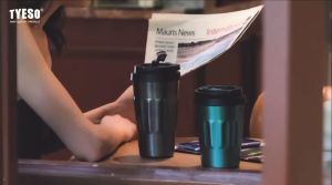 Tyeso Thermal Flask Tumbler Coffee Cup Vacuum Insulated Stainless Steel 400ml 500ml TS-8803/TS-8804