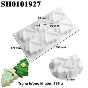 Cây Giáng Sinh Khuôn Bánh Silicone Thân Thiện Với Môi Trường Pháp Mousse Chocolate Xà Phòng Nướng Bánh Vật Dụng Nhà Bếp Thiết Kế Tiểu Thuyết