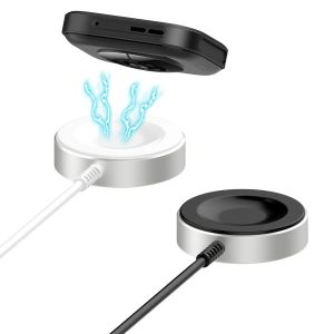 Metal Base Charger for Huawei Watch Fit 4/ Fit4 Pro/ Watch 5/ GT 6/GT 5/ Watch 4/ GT3/ Watch D2 Charging Cable Magnetic Wireless