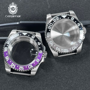 40mm for SUB watch case Fit NH34 NH35 NH36 NH70 ETA2824 PT Movement Watch GMT Case Ceramic Bezel Sapphire glass 20atm waterpoort