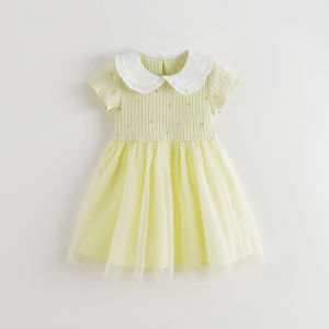 Marc&Janie | Lace Floral Splicing Baby Girls Dress