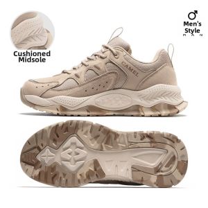 CAMEL | Durable Slip-Resistant Shock-Absorbing Mens Hiking Shoes