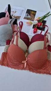 2 Pcs Bh Wanita Terbaru Busa Tebal Kawat Renda