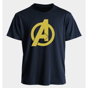 เสื้อยืดมาร์เวล เดอะ อเวนเจอร์สสำหรับผู้ชายและผู้หญิงฤดูร้อนอเมริกันฤดูใบไม้ผลิและฤดูใบไม้ร่วงสุดเท่สไตล์ลำลองแขนสั้น