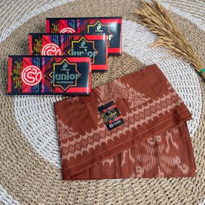 Sarung Mangga Gold Kembang Dewasa High Quality - Sarung Tenun Berkualitas Mangga