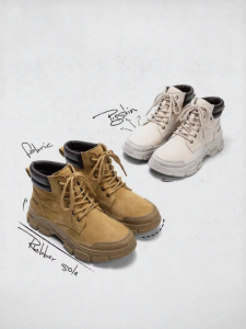Jeep | Height Increasing Thick Sole Boots For Small Women Outdoor Casual 2025 New Autumn Winter