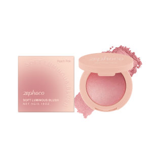 Phấn Má Hồng Pearl Blush Soft Light Pink Phấn Má Hồng Lâu Trôi Kết Thúc Rạng Rỡ Tự Nhiên Có Thể Tạo Lớp Trang Điểm Tinh Tế Cho Má Cho Phụ Nữ
