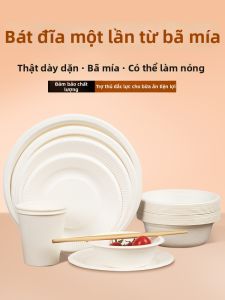 LANYUEXING | Biodegradable Disposable Dinnerware Set