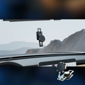 Magnetic Car Phone Support Bracket For Tesla Magsafe 360 Degree Rotating Foldable Car Phone Holder Bracket Alloy Lightweight